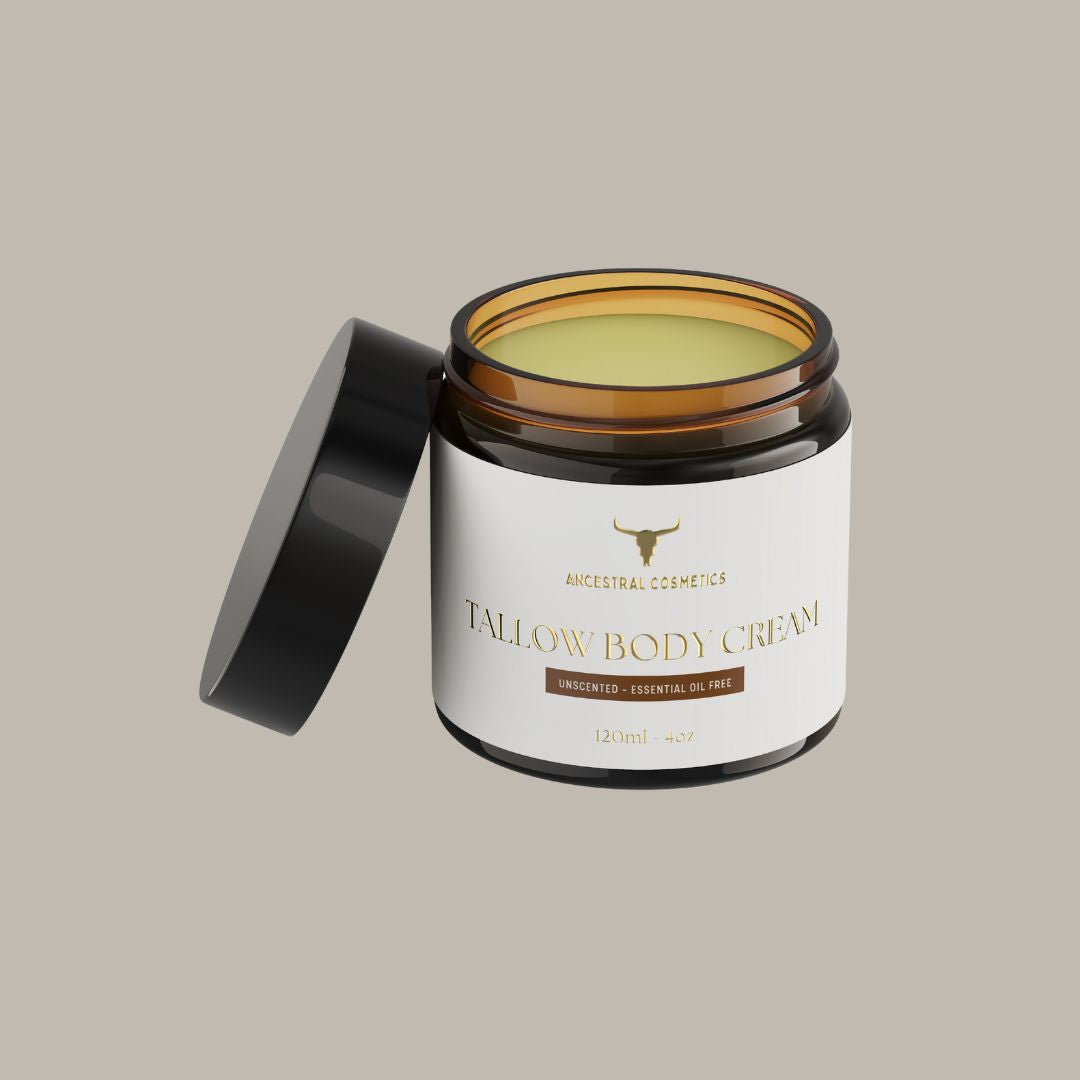 Unscented Tallow Body Cream