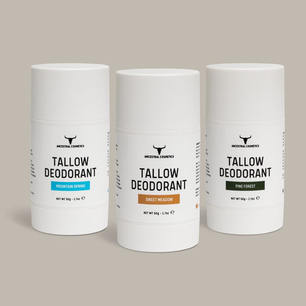 Tallow Deodorants: Combo Pack