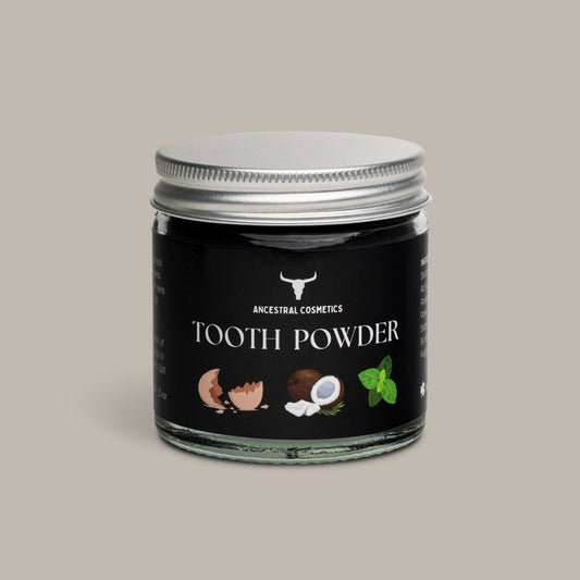 Eggshell & Charcoal Tooth Powder