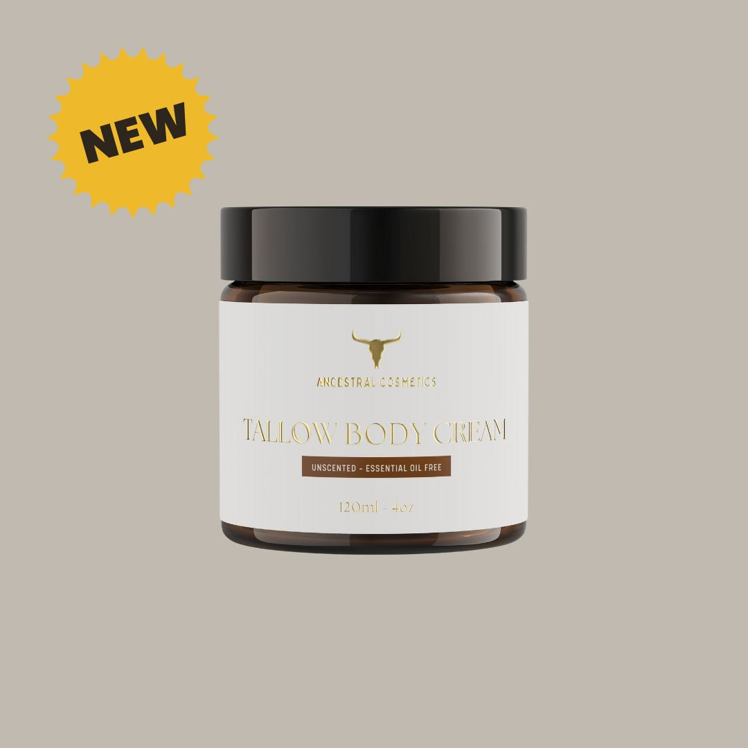 Unscented Tallow Body Cream