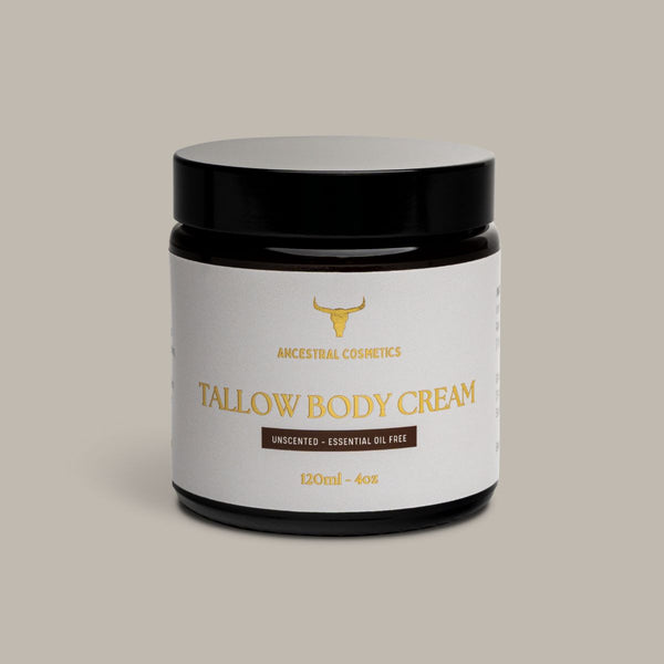Unscented Tallow Body Cream