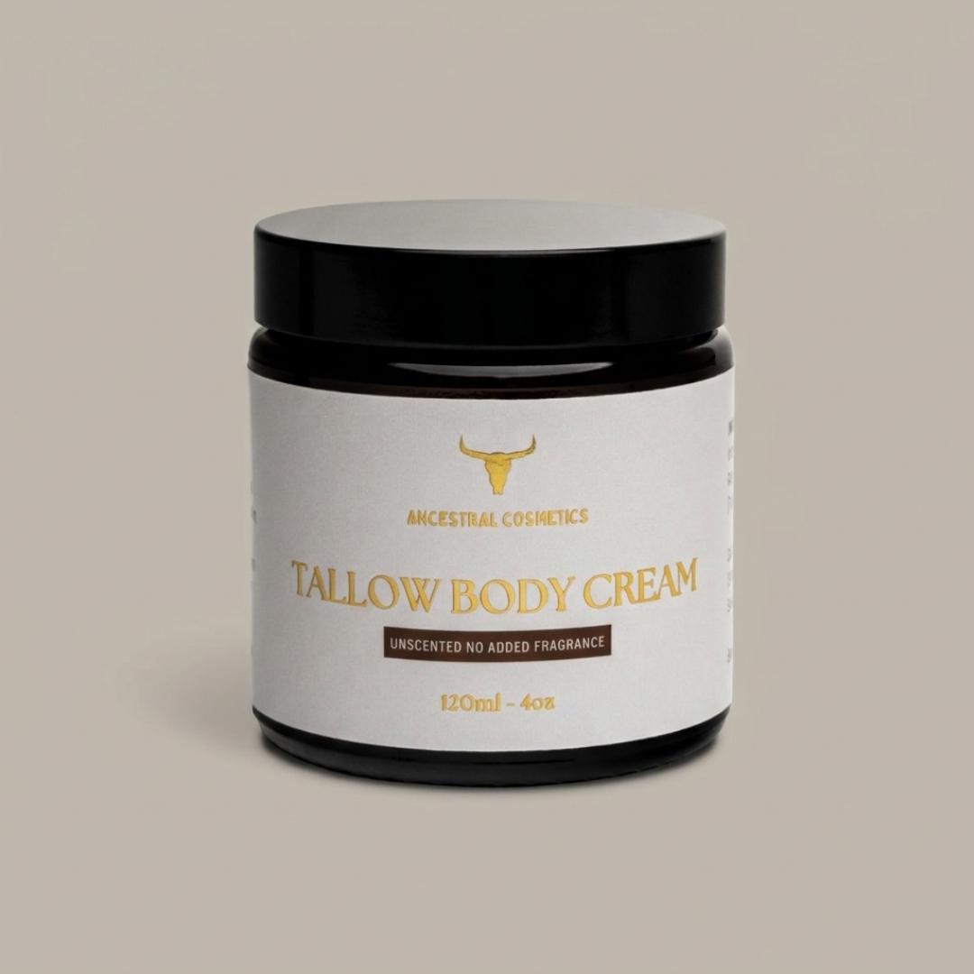 Unscented Tallow Body Cream
