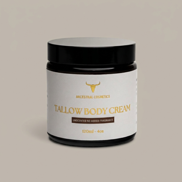 Unscented Tallow Body Cream
