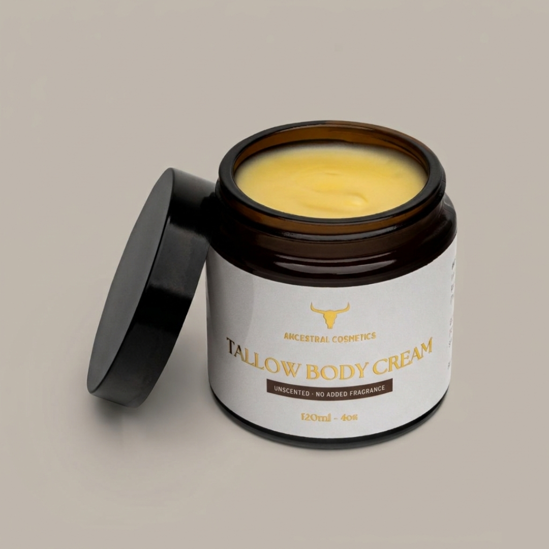 Unscented Tallow Body Cream